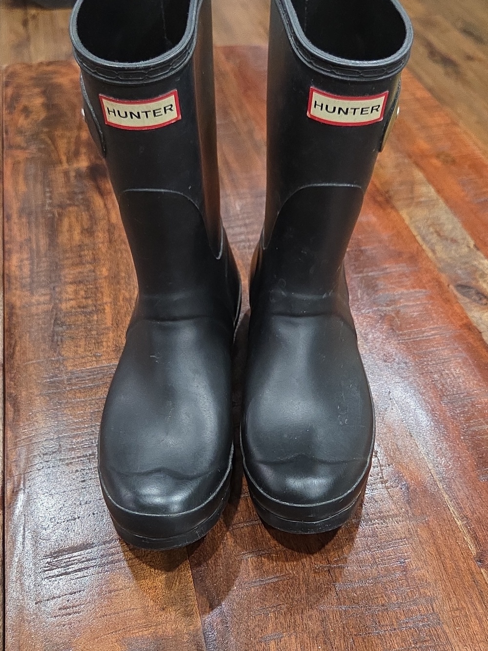 Hunter Black Women’s Mid-Calf Rain Boots